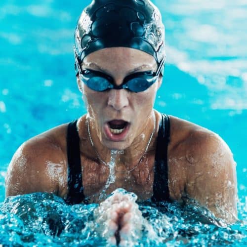 can you teach yourself how to swim