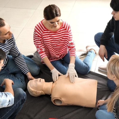what do you do in first aid training