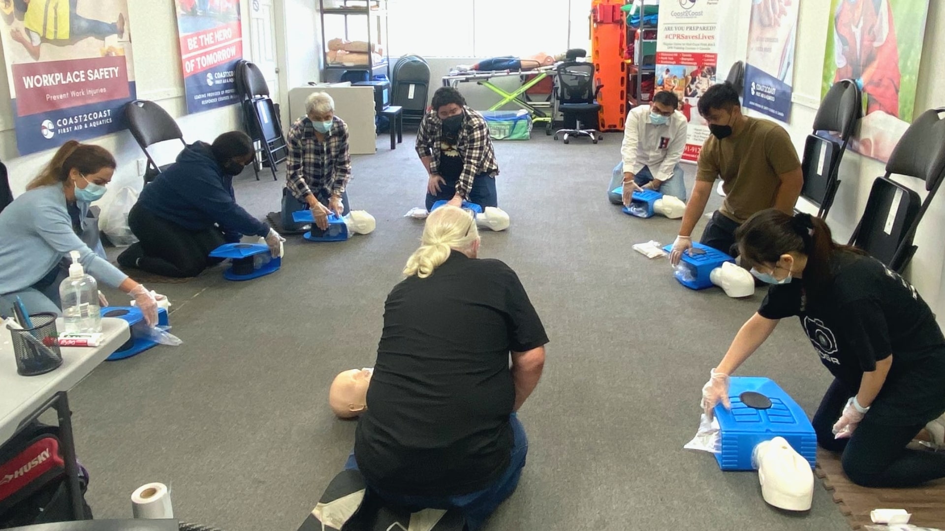 How to Get a Blended First Aid Course in Brampton Coast2Coast