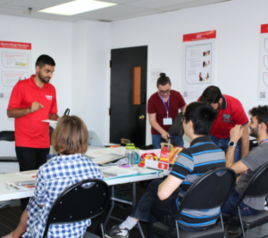 Instructor candidates on a Coast2Coast first aid instructor class in North York