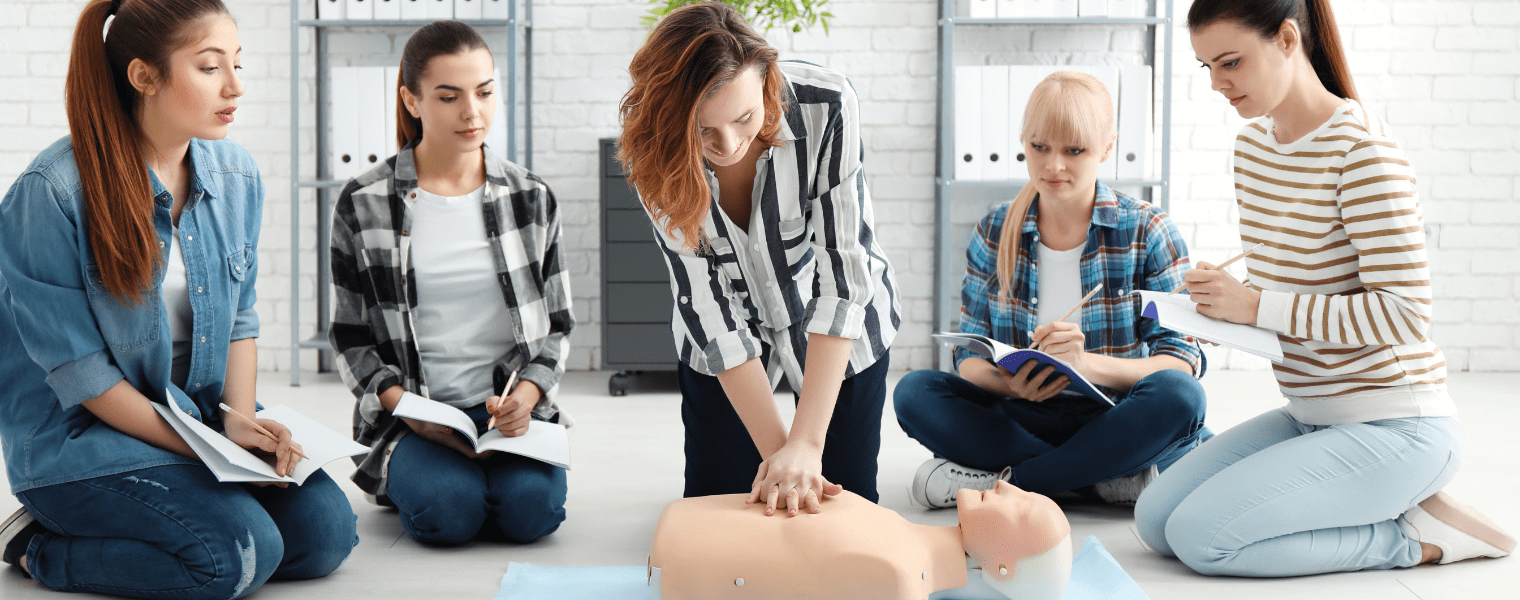 private first aid cpr training