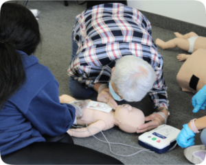 Private first aid and CPR training session in Toronto