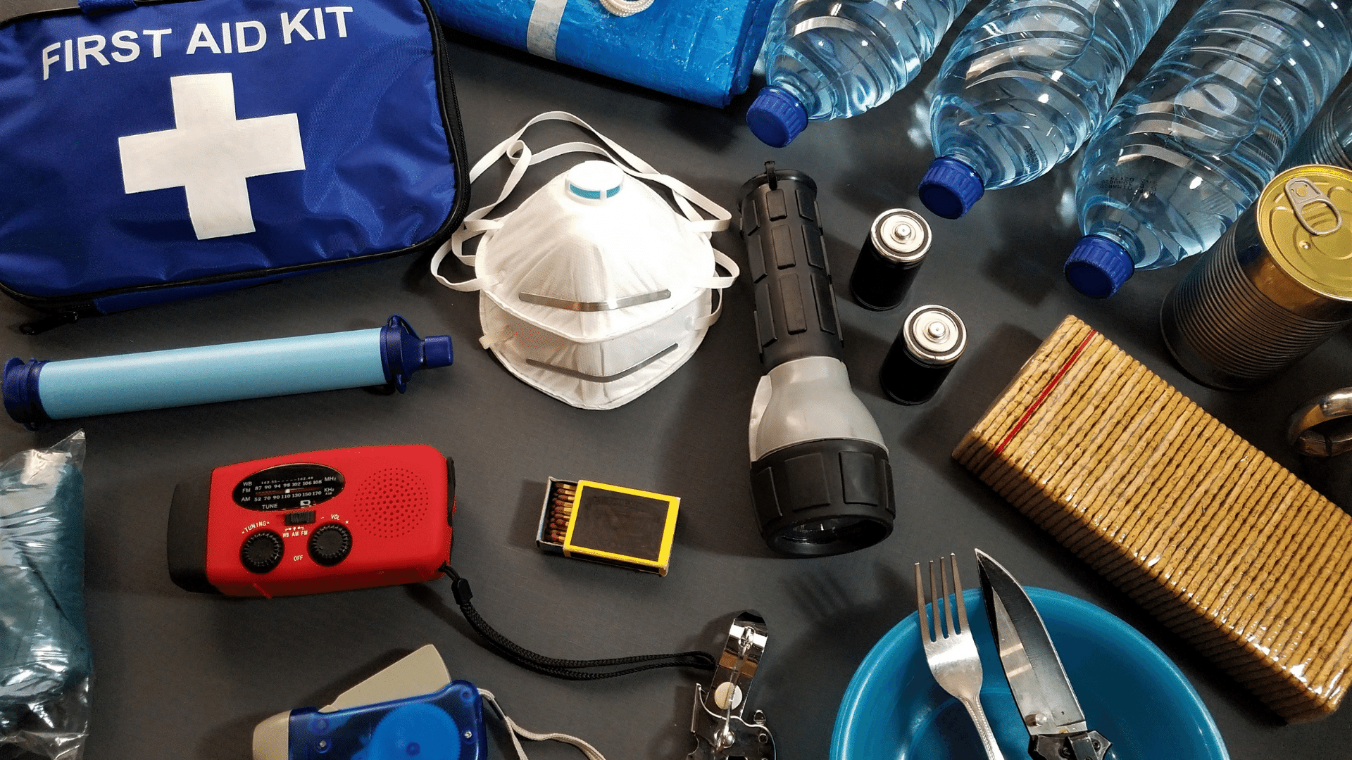 First Aid Kit and items