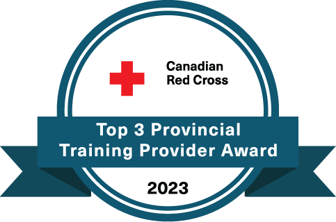 Top 3 Provincial Training Provider 2023 — Canadian Red Cross