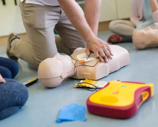 First responder training scenario at Los Angeles facility