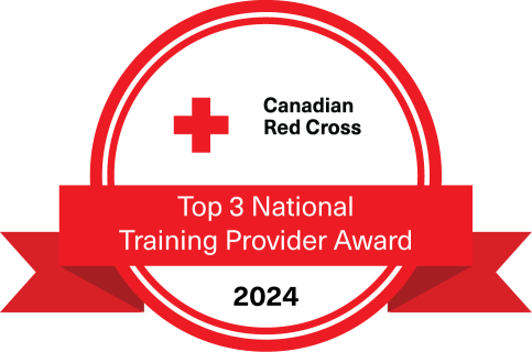 Top 3 National Training Provider 2024 — Canadian Red Cross