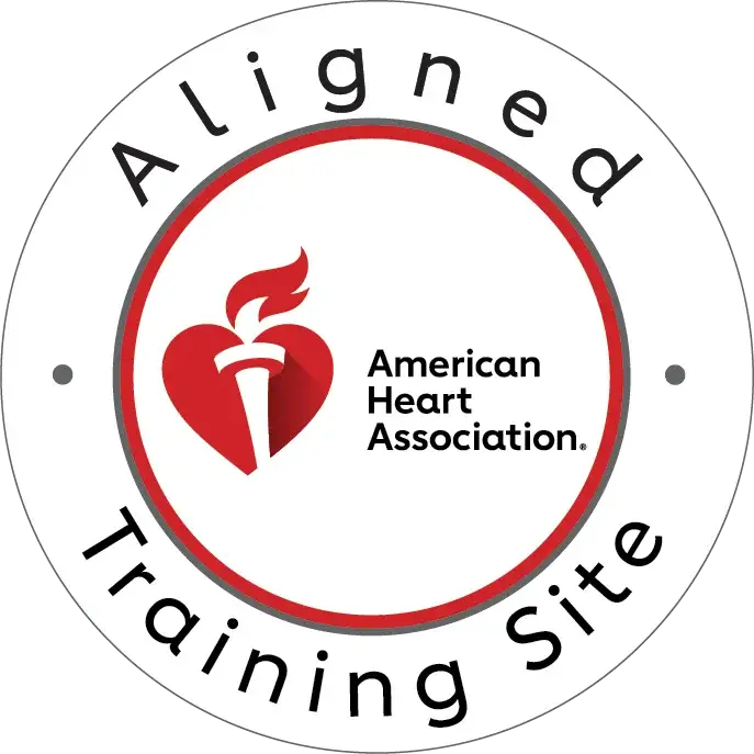American Heart Association Aligned Training Site badge