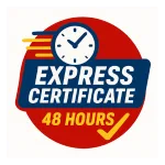 Express certificate badge