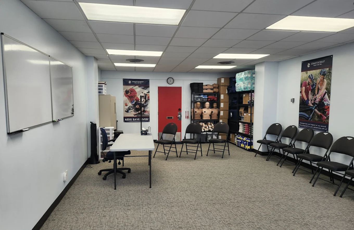 Coast2Coast Edmonton first aid and CPR training facility