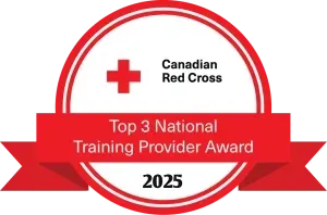 Top 3 National Training Provider 2025 — Canadian Red Cross