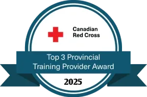Top 3 Provincial Training Provider 2025 — Canadian Red Cross