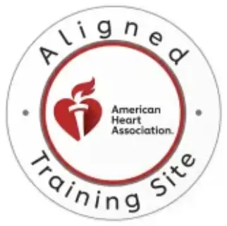 AHA Aligned Training Site badge
