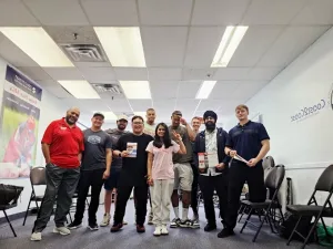Coast2Coast first aid, CPR and BLS training facility at 180 Steeles Ave W