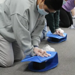 First aid and CPR in progress at the Coast2Coast Oshawa facility