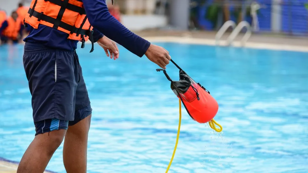 Water rescue training
