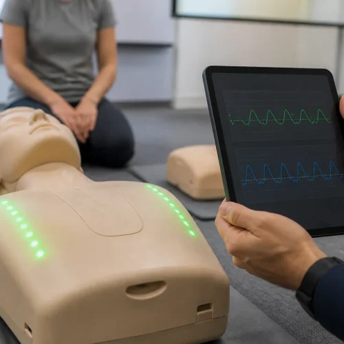 CPR feedback machine