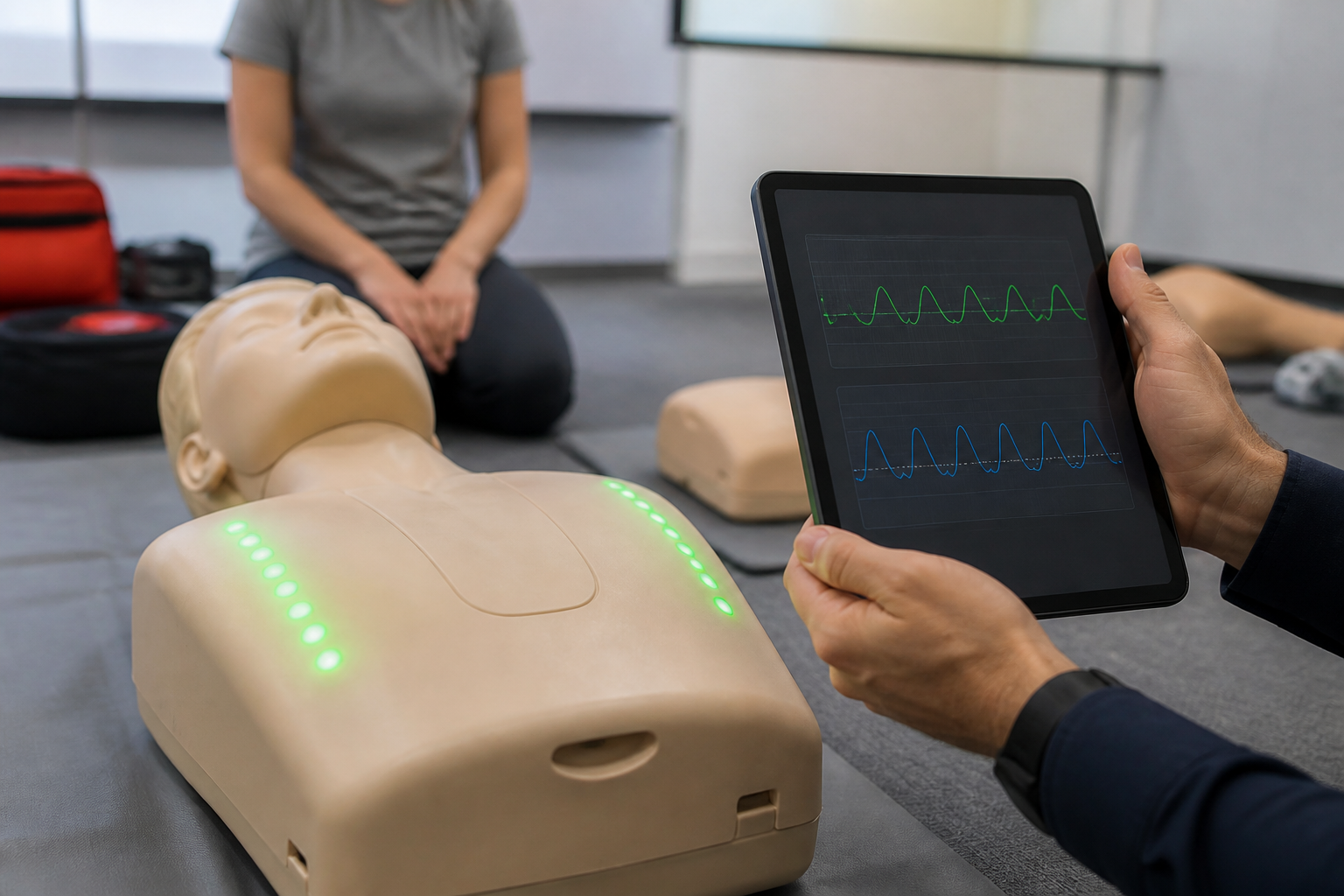 CPR feedback machine