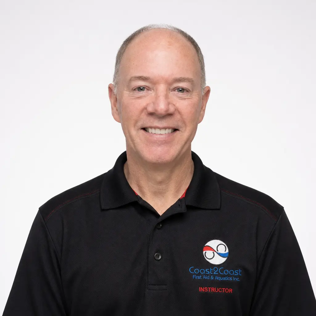 Chuck Farkas, Coast2Coast First Aid instructor