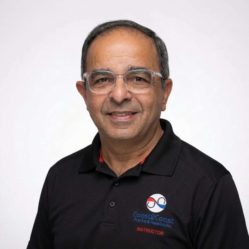 Elhamy, Coast2Coast First Aid instructor