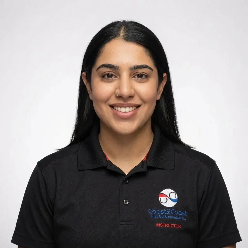 Fatima Nawaz, Coast2Coast First Aid instructor