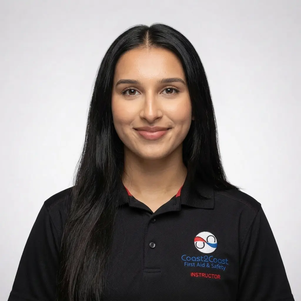 Meera Patel, Coast2Coast First Aid instructor