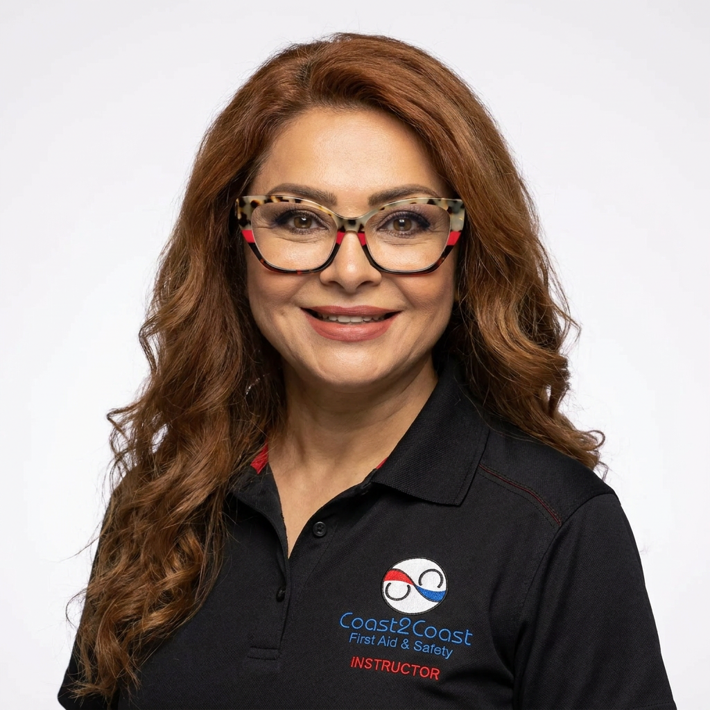 Mitra Sinaki, Coast2Coast First Aid instructor