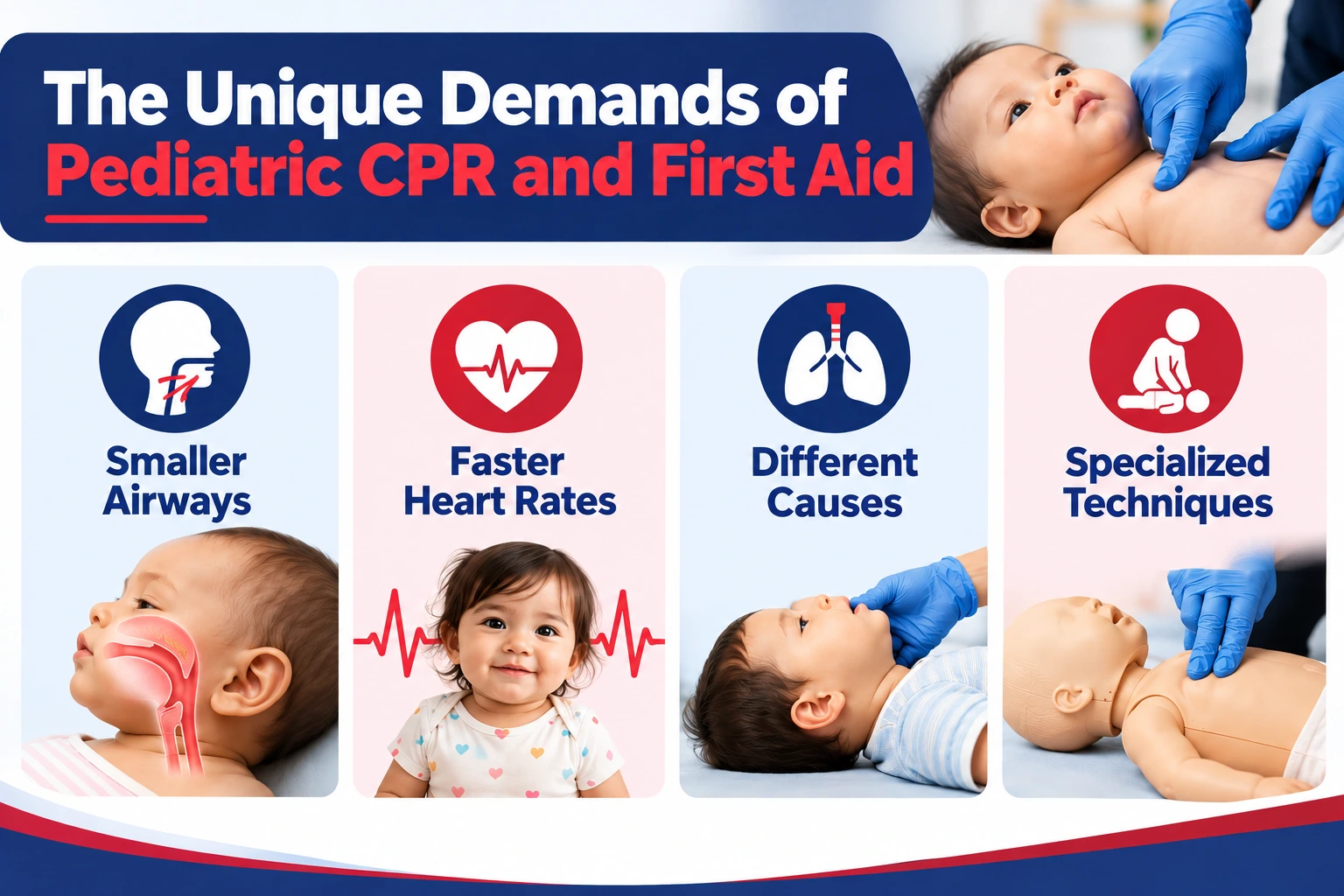 The Unique Demands of Pediatric CPR and First Aid