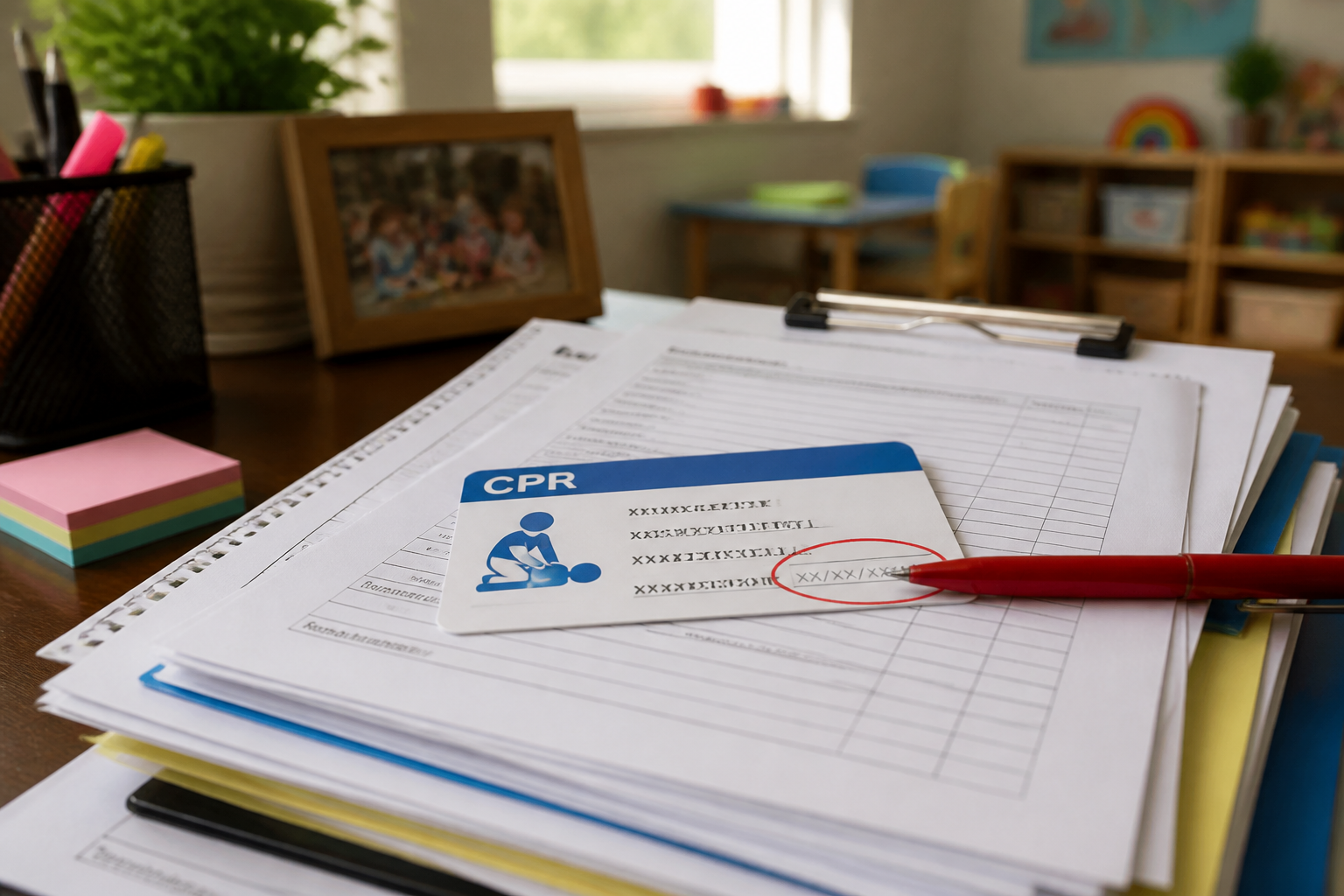 cpr paperwork