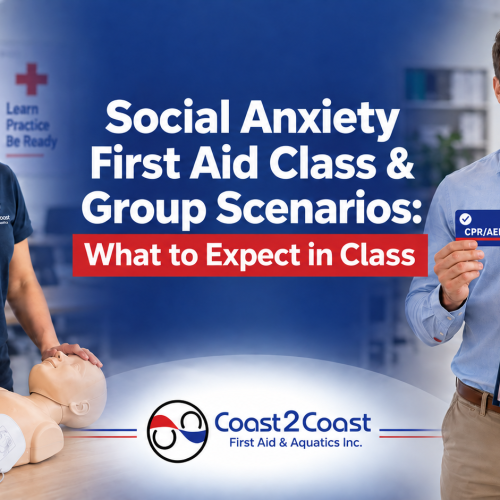 Social Anxiety First Aid Class & Group Scenarios What to Expect in Class
