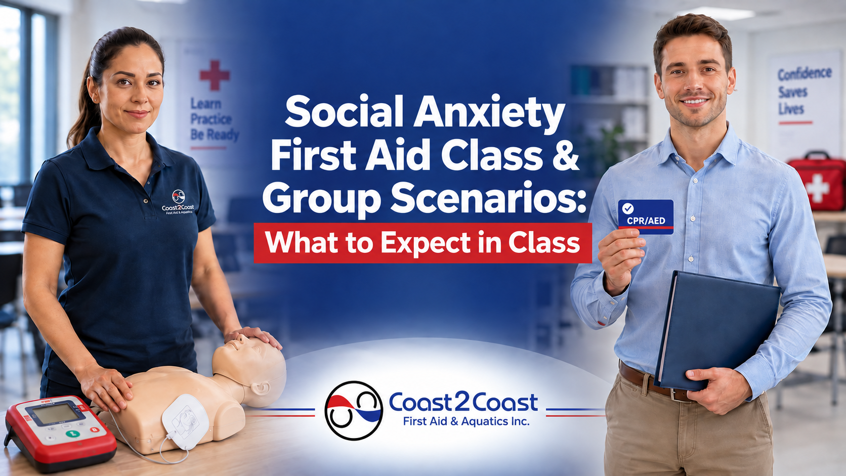 Social Anxiety First Aid Class & Group Scenarios What to Expect in Class